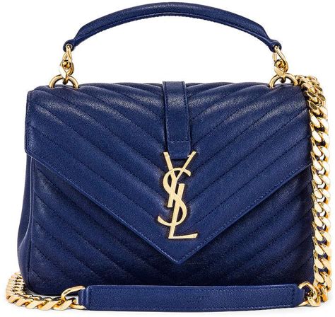 ysl purse blue